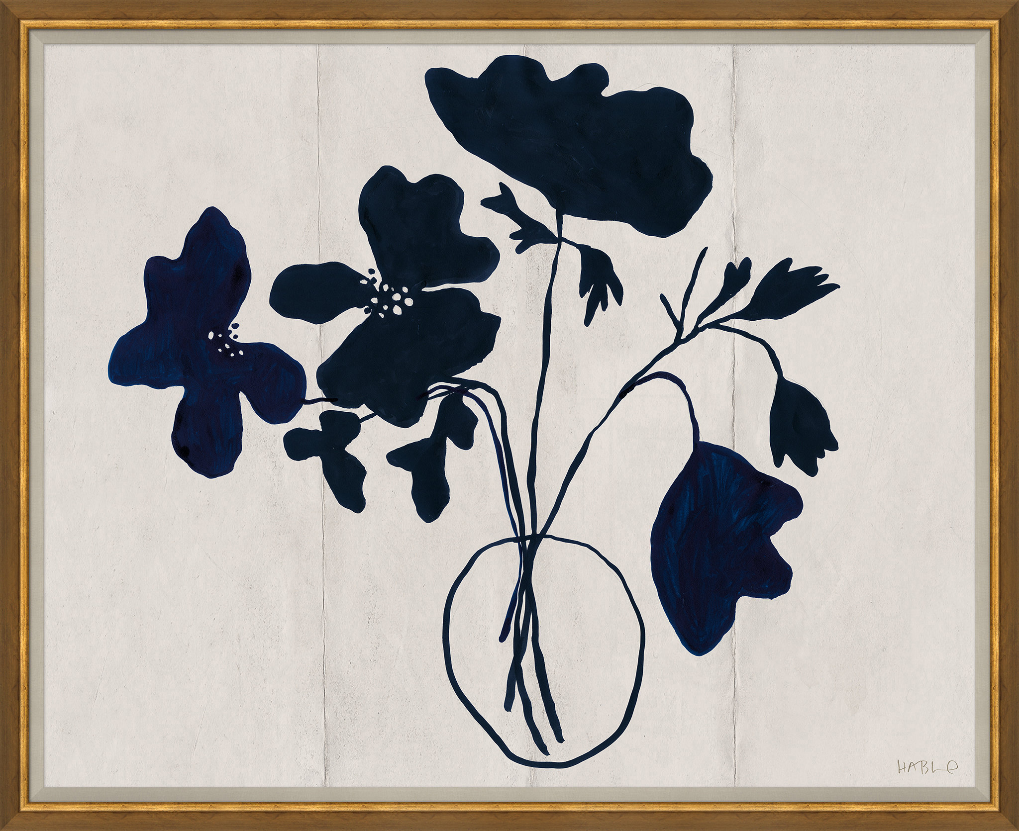 絵画 anemone Soicher Marin Anemone by Susan Hable - Picture Frame Painting on